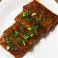 うめぽた☆'s cooksnap of when they made 焼肉のたれで＊こんにゃくステーキ.