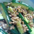 しおとも's cooksnap of when they made きゅうりと豚肉のピリ辛炒め.
