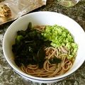 White_Bear's cooksnap of when they made 乾麺を使った美味しいかけそばのゆで方.