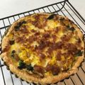 しげその's cooksnap of when they made ベーコン、しめじ、ほうれん草のキッシュ.