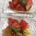 トロイメライ♬'s cooksnap of when they made 簡単☆トマトとシソのサラダ.