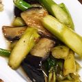 まりもＳＰ's cooksnap of when they made 茄子とアスパラの甘辛♡.
