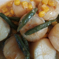 pachaco's cooksnap of when they made ほたてといんげんとコーンのソテー.