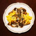 まいとmight's cooksnap of when they made トロトロ卵のオムライス♡きのこデミソース.
