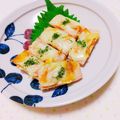 まあまま☆0403's cooksnap of when they made お魚ソーセージのマヨ海老チーズ焼き♬.