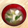 にきけん's cooksnap of when they made かぶとじゃこのお味噌汁.