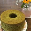 いちご♡マシュマロ's cooksnap of when they made 抹茶シフォンケーキ.