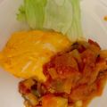 ゅづmom's cooksnap of when they made ふわとろオムレツラタトゥーユ添え.
