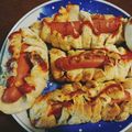 すみま～る's cooksnap of when they made 大満足ロングウインナーパン.