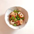 nagii_'s cooksnap of when they made お弁当に☆レンジでちくわと枝豆の甘辛煮.