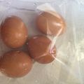 kisr1010's cooksnap of when they made 簡単！コンビニの味付き半熟ゆでたまご.