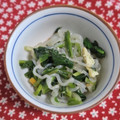 mmameco's cooksnap of when they made ほうれん草と白滝のお浸し.