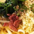 nareno's cooksnap of when they made 梅干しさっぱり冷やしうどん｡:+*.゜.