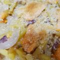 くまのこうーふ's cooksnap of when they made 簡単＊じゃがいもと玉ねぎのチーズ焼き.