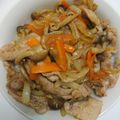 かにとえびせんべい's cooksnap of when they made 豚こま肉で簡単豚丼.