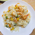あめにゃん's cooksnap of when they made 簡単☆エビピラフ.