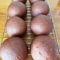 タラまよ's cooksnap of when they made 濃厚✧ココアクリームのココアパン❤.