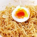 hinakuro's cooksnap of when they made インスタントラーメン醤油を、油そばに.