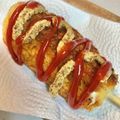 ムーヒツジ's cooksnap of when they made ホットケーキミックスでチーズドッグ.