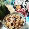 虹色♪︎ちゅーりっぷ's cooksnap of when they made もち麦入るお赤飯◎かんたん赤飯用小豆水煮.