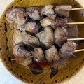 ぷニャーン's cooksnap of when they made 柔らかくてびっくり？☆鶏レバーの串焼き.