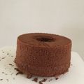 りほゆな's cooksnap of when they made チョコレートシフォンケーキ.