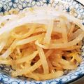 クマ田屋's cooksnap of when they made かんたん野菜料理　もやしのナムル.