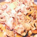 waka01's cooksnap of when they made ご飯進む٩(ˊᗜˋ*)و豚バラ大根炒め.