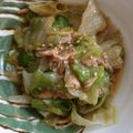 しまいんこ's cooksnap of when they made レタスとツナのニンニク炒め.