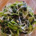 みてみてー！'s cooksnap of when they made ほうれん草ともやしのさっぱり生姜和え.