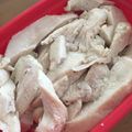 Perlまま's cooksnap of when they made むね肉で☆簡単柔らか蒸し鶏.