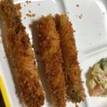 たべたべこ's cooksnap of when they made アスパラベーコンの一本フライ♪.