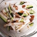 ♬あじさいのレシピ♬'s cooksnap of when they made 山芋ときゅうりの梅肉あえ〜テキトーに.