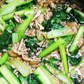 ゆゆっちゃ's cooksnap of when they made パパっと小松菜そぼろあんかけ.
