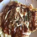 あーりょうママ's cooksnap of when they made 長芋でふんわり！関西風お好み焼き.