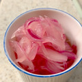 とはやんやん's cooksnap of when they made 赤タマネギの酢漬け.