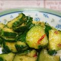 クックG2ZC42☆'s cooksnap of when they made 簡単！即席！ピリ辛きゅうり漬け.