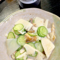 ルぴあ's cooksnap of when they made 旬の筍と鯖缶の簡単サラダ☆.