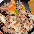 すけらっちょ's cooksnap of when they made 春キャベツと豚ひき肉の簡単炒め.