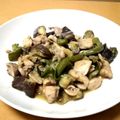 クック53ZJCT☆'s cooksnap of when they made ナスとピーマンが旨い！鶏肉のマヨポン炒め.