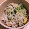 ざわはな's cooksnap of when they made ☺アボカドと塩昆布の炊き込みご飯☺.