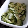 principito's cooksnap of when they made ズッキーニの塩ナムル.