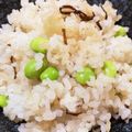しましまもっぷ's cooksnap of when they made 枝豆ご飯　おつまみの枝豆が残ったら‥。.