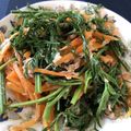 ogamonja's cooksnap of when they made ニンジンと葉のサラダ.
