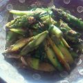 あっこ姉's cooksnap of when they made 分葱とアスパラの炒め物.