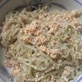 愛とココ's cooksnap of when they made ポイント付 簡単 しらたき たらこ 炒め.
