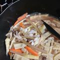 クックXLS9D8☆'s cooksnap of when they made 筍とふきと薄揚げをあっさり炊いたん.