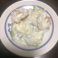 ラクラクダ's cooksnap of when they made きゅうりとちくわのマヨ和え.
