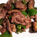 sera1992's cooksnap of when they made ぱぱっと！牛肉と茄子とピーマンの炒め物.
