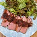 まーちゃんママ８６'s cooksnap of when they made 鍋に放り込むだけの簡単ローストビーフ.